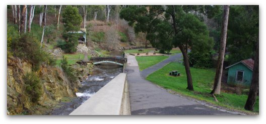 Daylesford Central Springs Mineral Reserve - ideal for picnics and bush walking